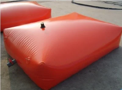 Tanque de almohada de almacenamiento de agua plegable de PVC para riego agrícola Tanque de agua resistente a la sequía de vejiga plegable